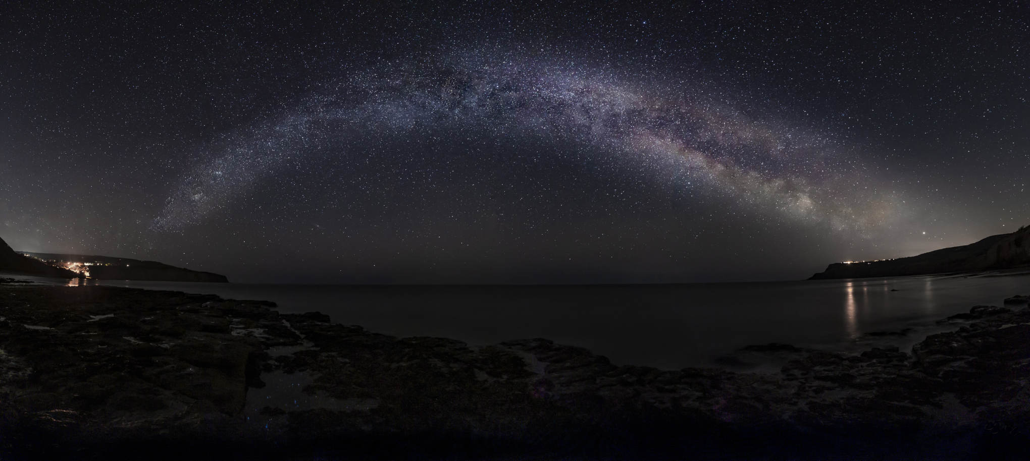 Milky Way over Ravenscar by Steve Bell