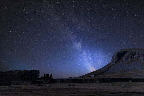 Vibrant Milky Way over Norber Ridge by Matt Gibson YDNP Vibrant Milky Way over Norber Ridge by Matt Gibson